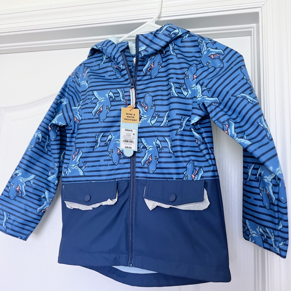 NWT! Kids rain jacket